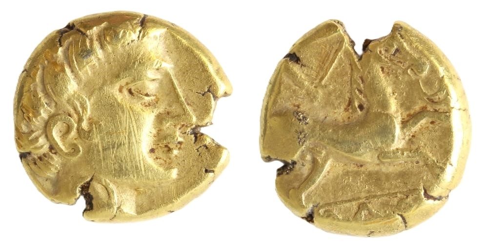Pièce de monnaie, quart de statère_0