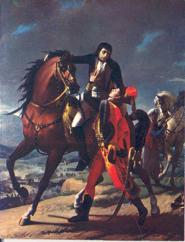 La mort de Desaix à Marengo (titre récent), Jean-Baptiste Regnault, 1810 vers