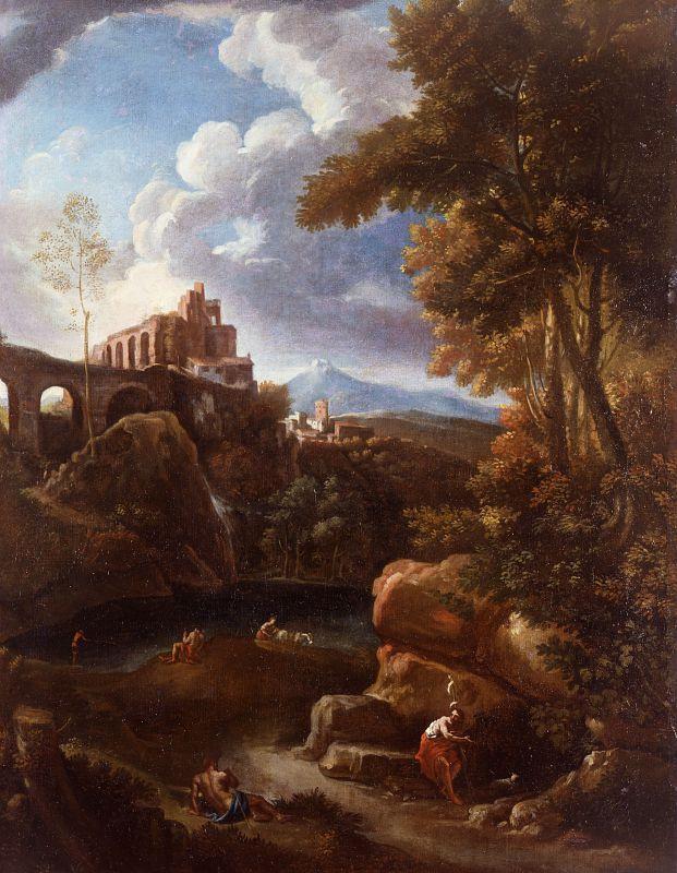 Paysage d'Italie, Jan Frans van Bloemen, 1711 avant