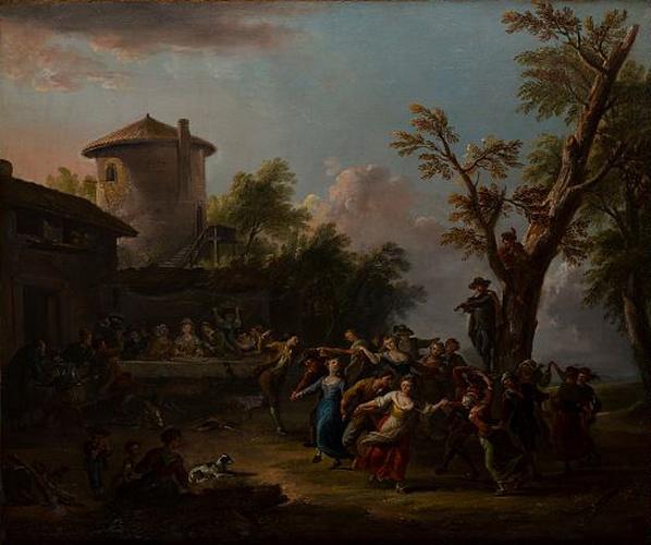 Repas de noce, Jean-Baptiste Lallemand, 1775 vers