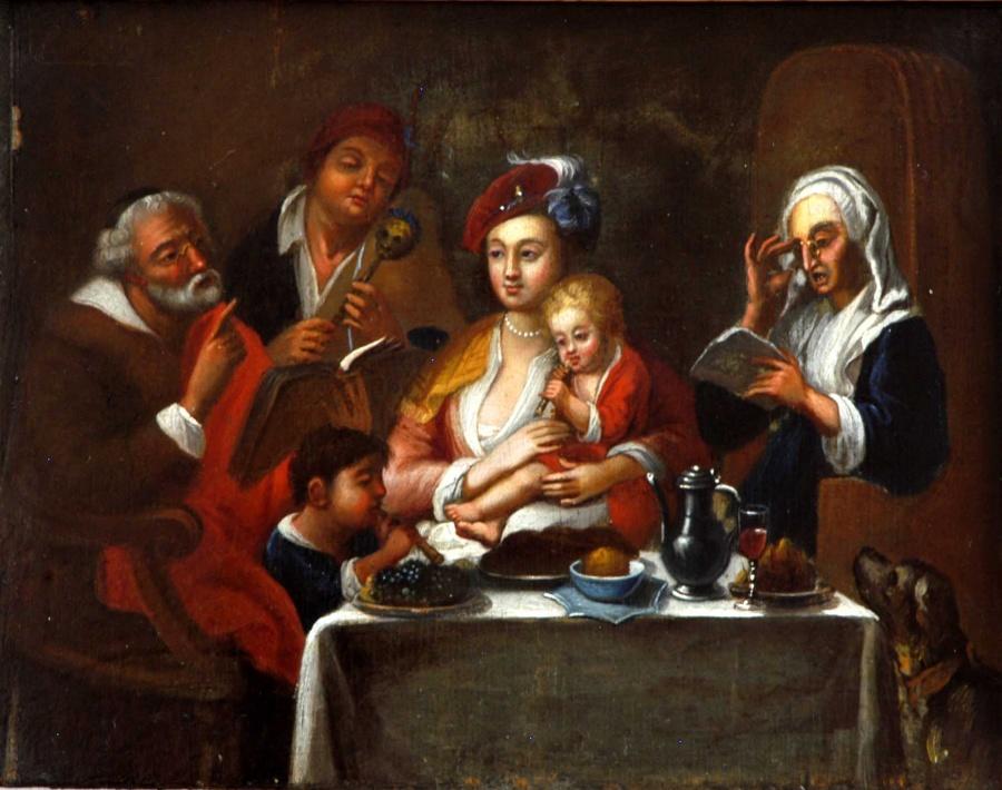 Les jeunes piaillent comme chantent les vieux, Jean François Robert, 1790 vers