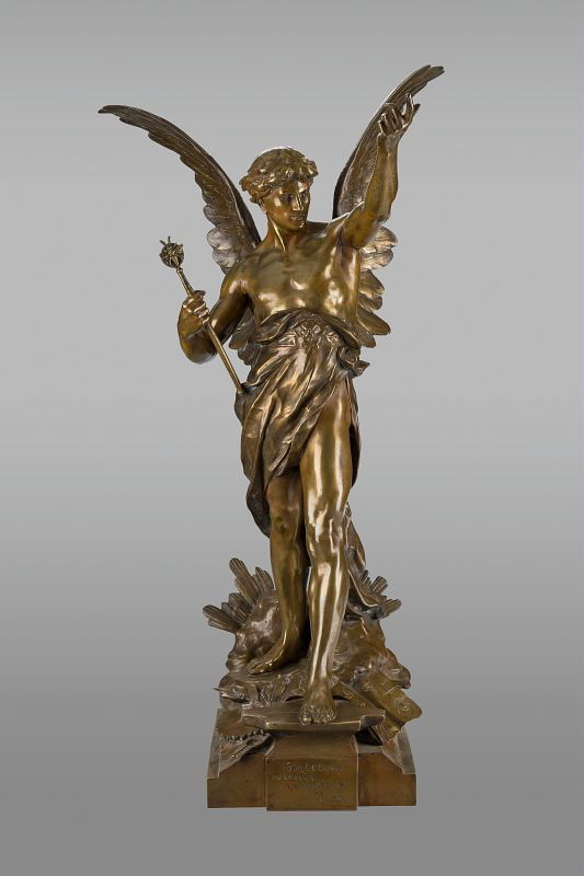 Génie tenant un sceptre, Émile Louis Picault, 1913 de