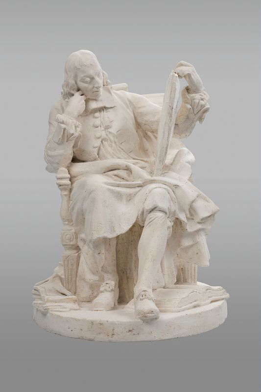Portrait de Blaise Pascal, Augustin Pajou, 1785 vers
