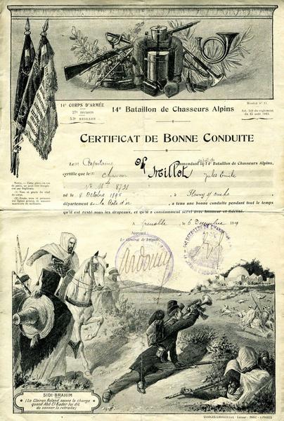 CERTIFICAT DE BONNE CONDUITE (titre inscrit)_0