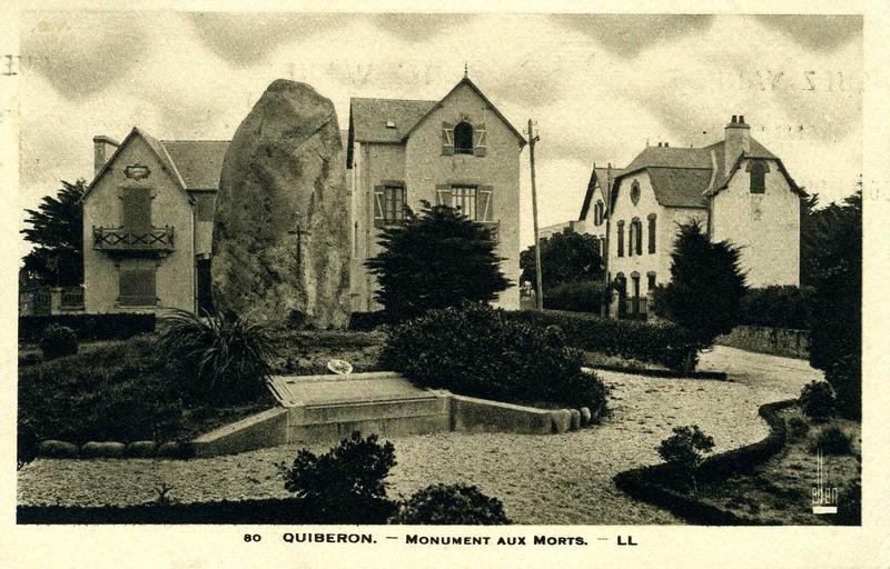 80 QUIBERON. - Monument aux Morts. - LL (titre inscrit)_0