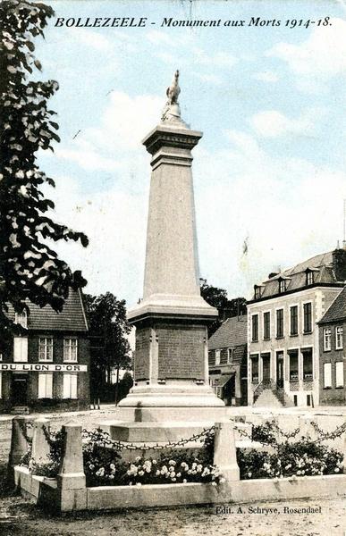 BOLLEZEELE - Monument aux Morts 1914 -18 (titre inscrit)_0