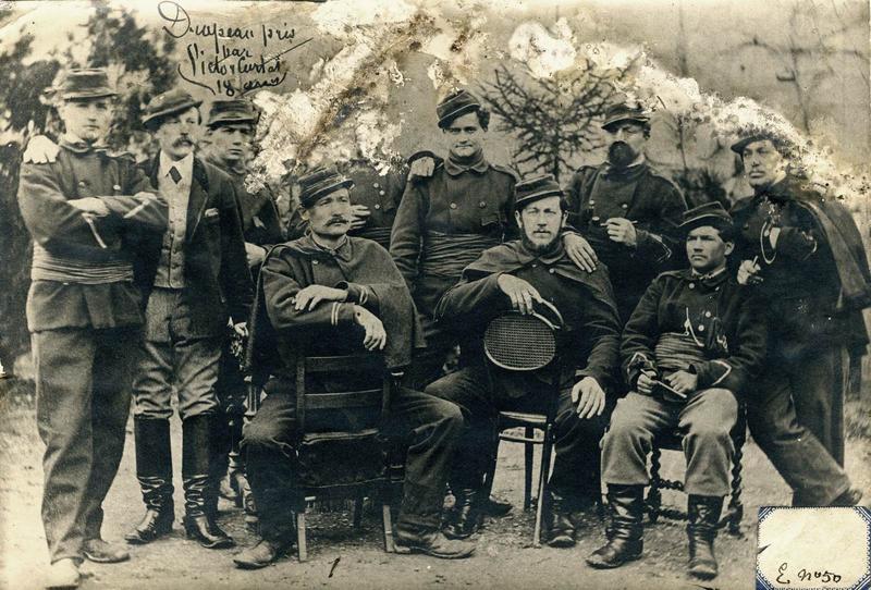 Groupe de Chasseurs du Mont-Blanc / Francs-tireurs de la Hte-Savoie (titre manuscrit)_0