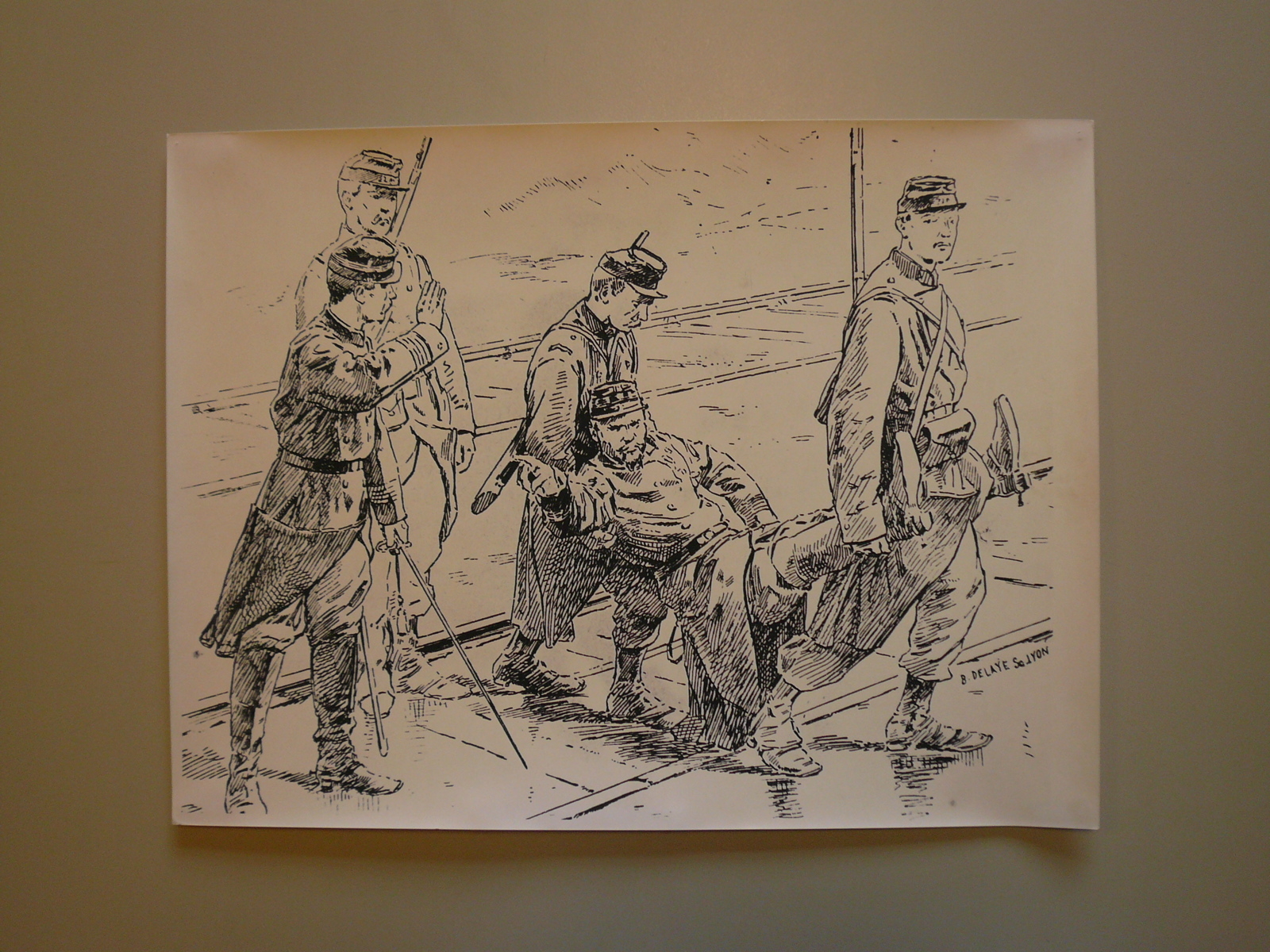 tirage photographique, B Delaye, 4e quart 20e siècle, 21e siècle