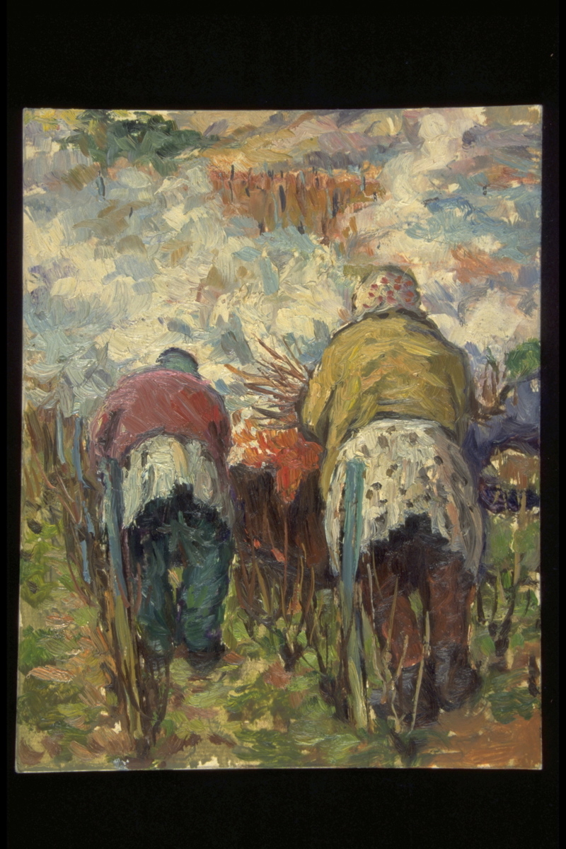 Taille d’automne (titre inscrit, au verso), Jean François