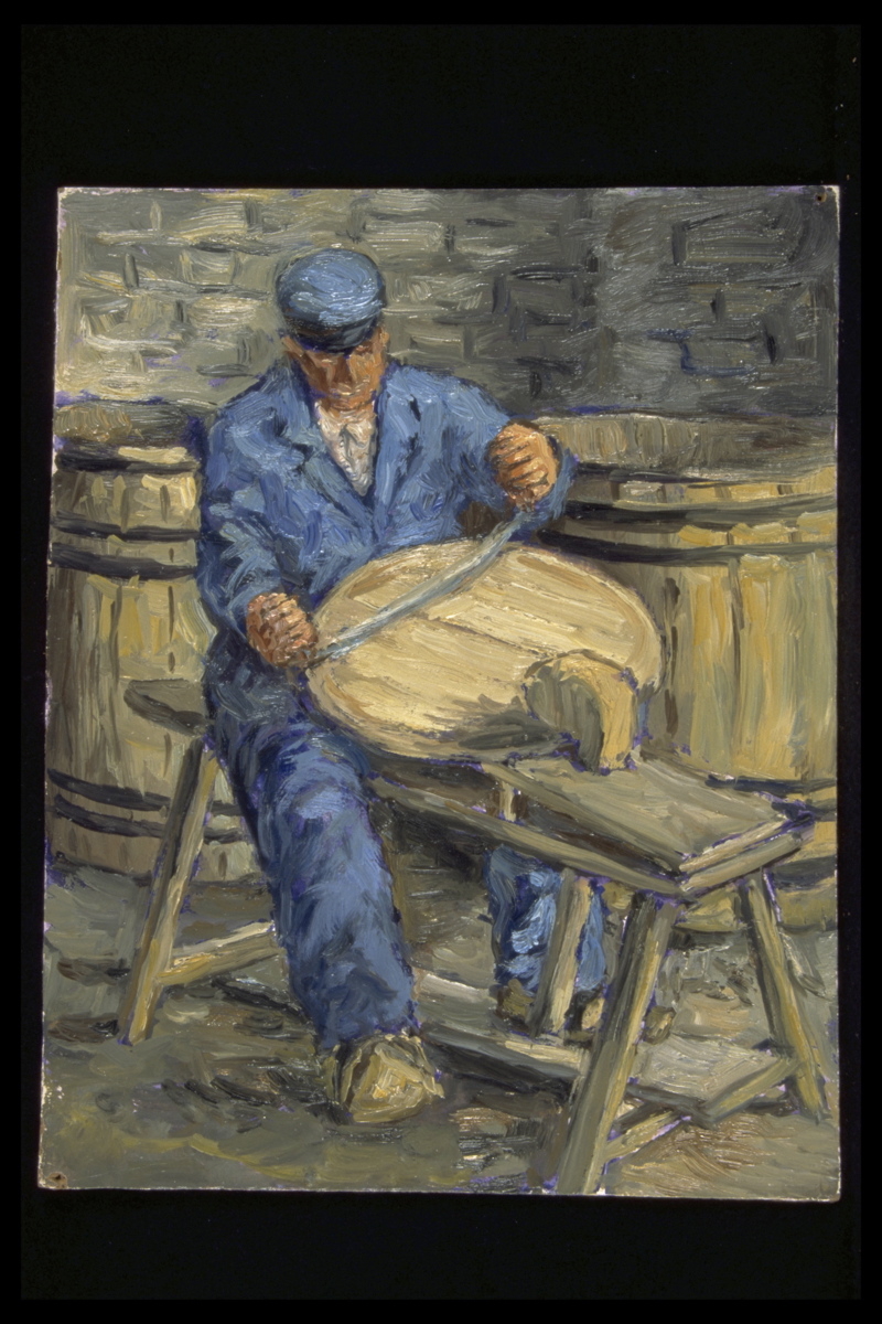 Fond banc à planer (titre inscrit, au verso), Jean François