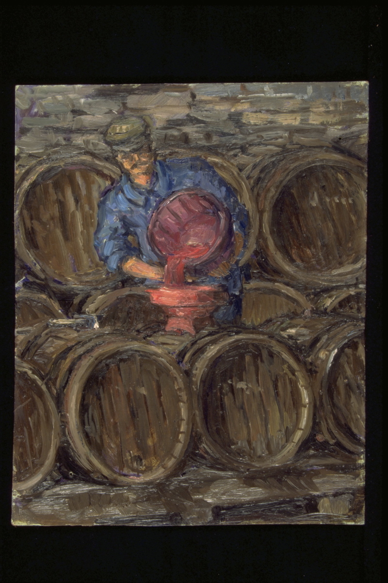 Soutirage à la sapine (titre inscrit, au verso), Jean François