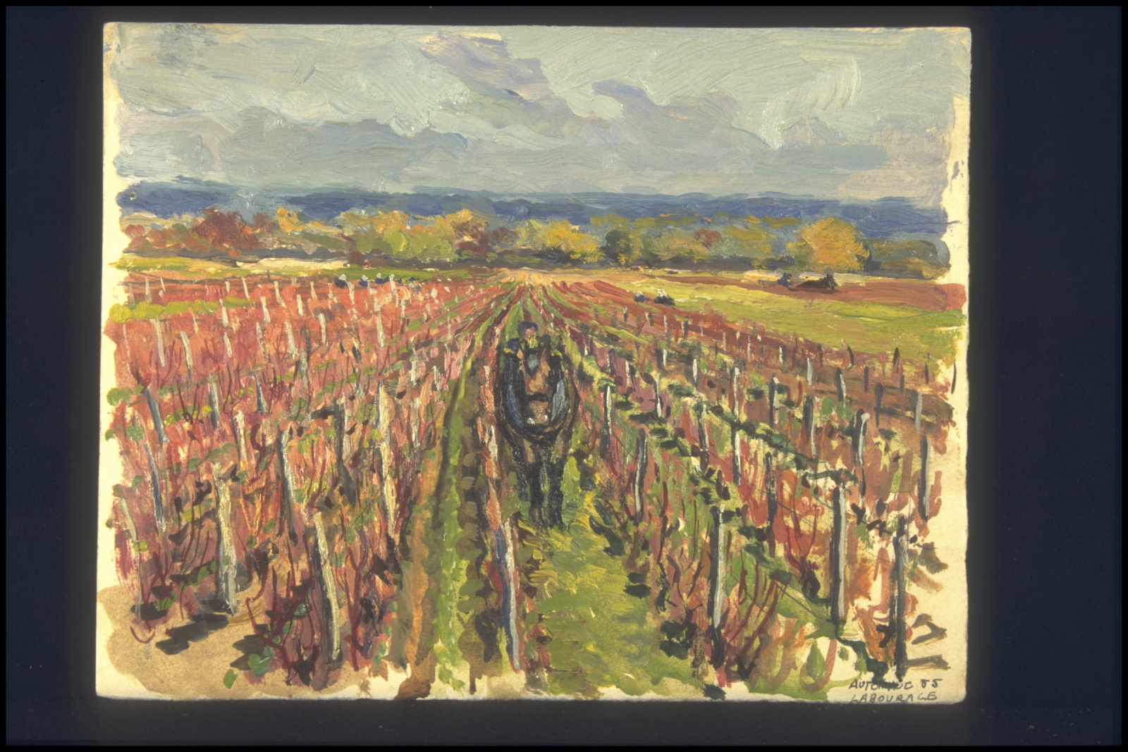 Automne/Labourage (titre inscrit), Jean François, 1955