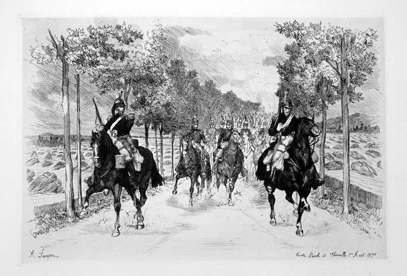 Entre Sierck et Thionville 1er Août 1870_0