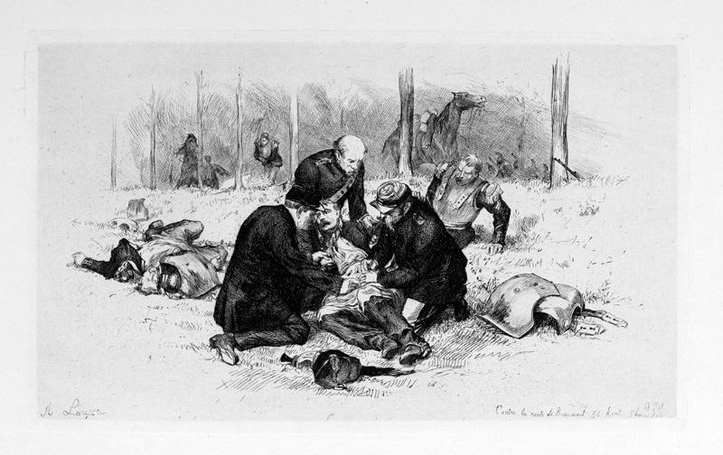 Contre la route de Beaumont 30 Août 1870 3 heures soir_0