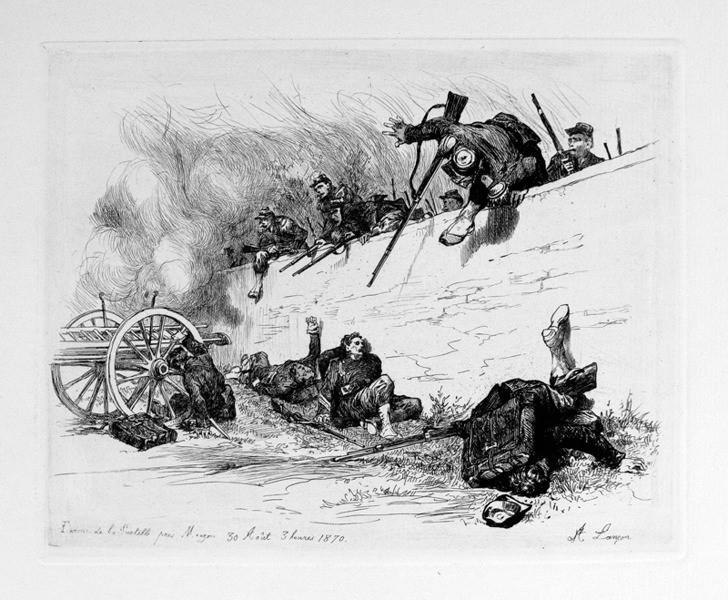 Ferme de la Soutelle près de Mouzon 30 Août 3 heures 1870_0