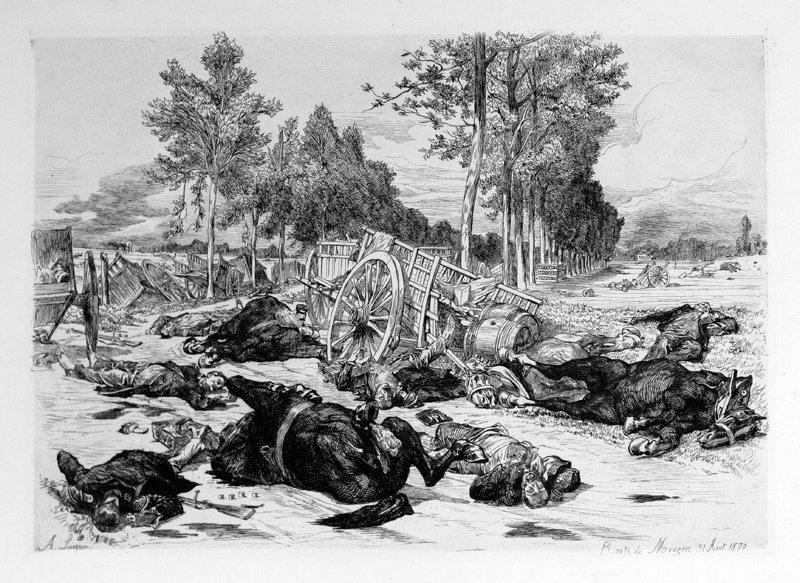 Route de Mouzon 31 Août 1870_0