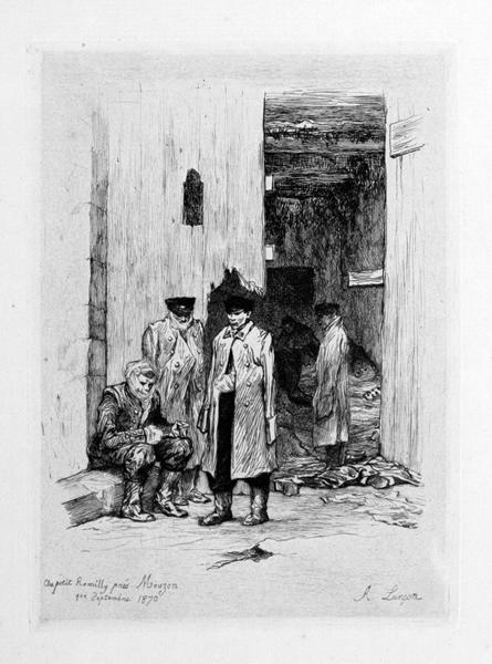 Au petit Remilly prés Mouzon 1er Septembre 1870_0