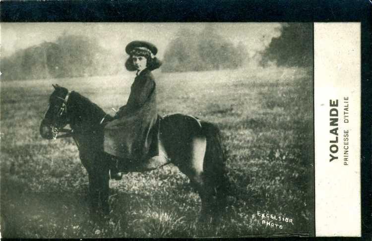 YOLANDE / PRINCESSE D'ITALIE (titre inscrit), Excelsior, 1910 vers