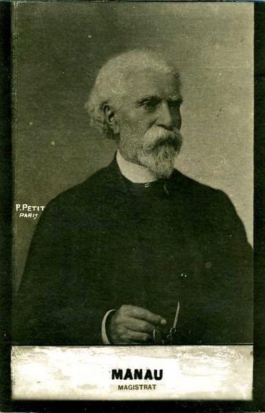 MANAU / MAGISTRAT (titre inscrit), 1900 vers