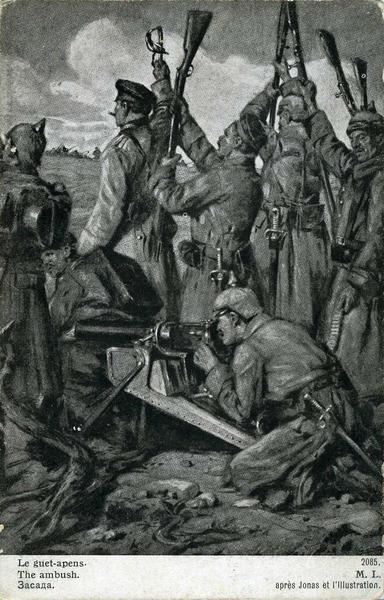 Le guet-apens. / The ambush (titre inscrit, anglais)_0