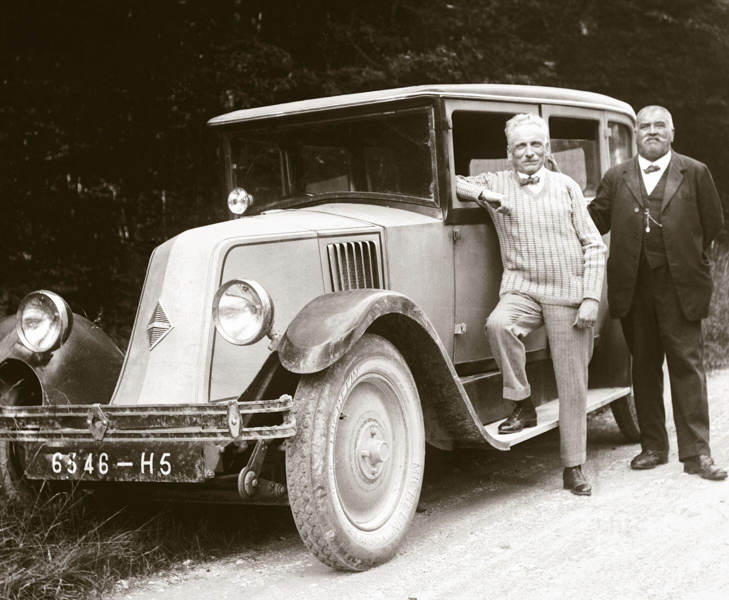 M. Develey et Jules Misserey (à droite) (titre usuel), Jules Misserey, 1928 vers