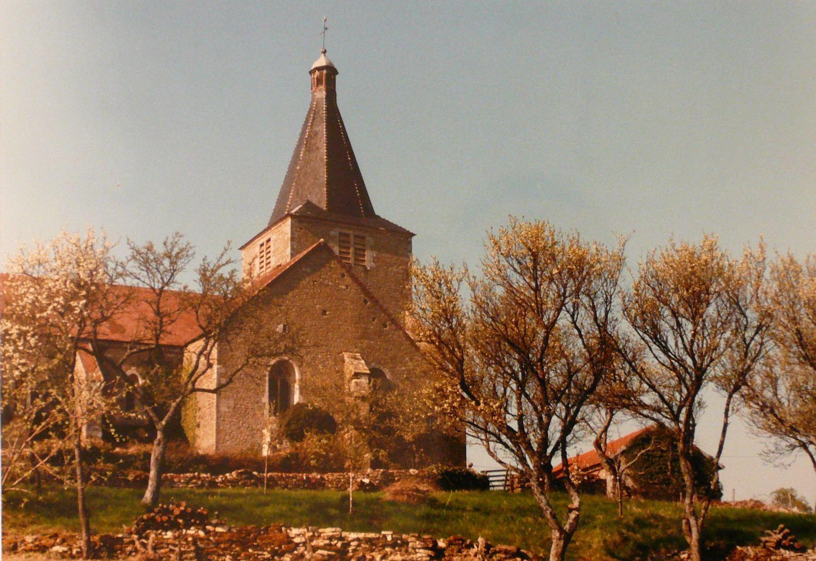 Eglise dans le verger, Georges Stevignon