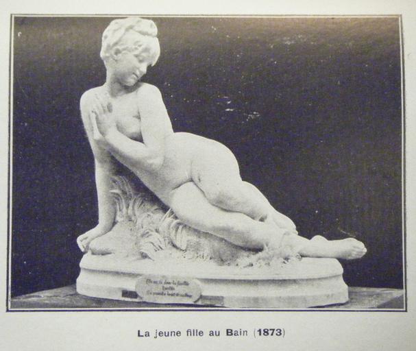 Jeune fille au bain [ou SARAH LA BAIGNEUSE]_1