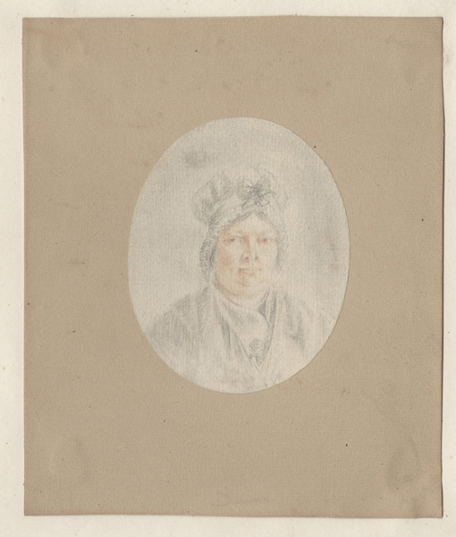 Portrait de femme coiffée d'un bonnet, Dominique Vivant Denon, 18e siècle, 19e siècle