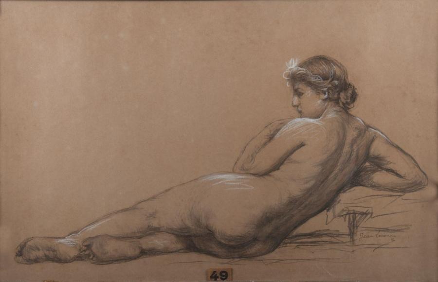 Etude pour Diane au repos, Jean Laronze, 1913