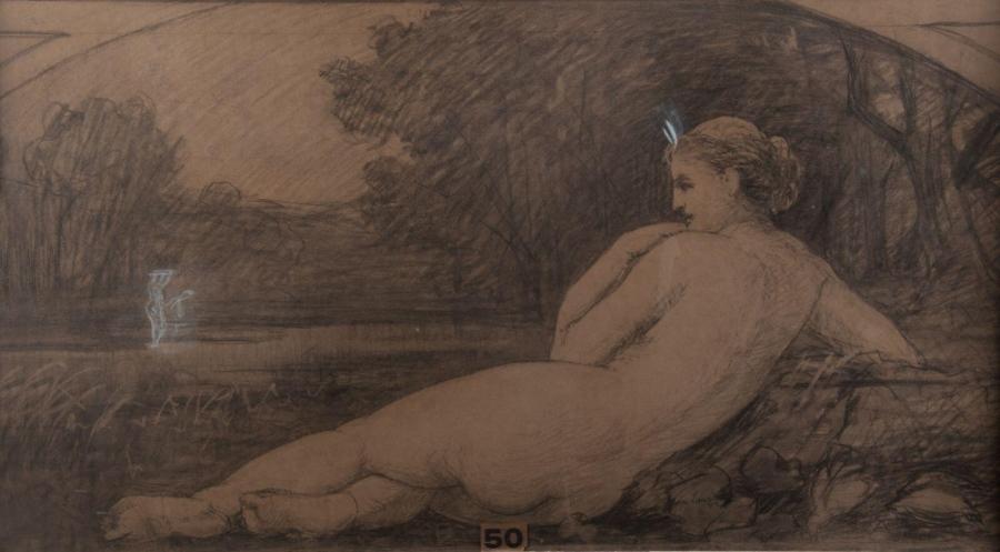 Etude pour Diane au repos, Jean Laronze, 1913
