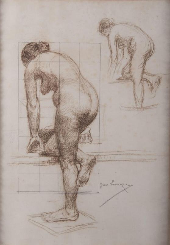 Deux baigneuses, Jean Laronze, 1916