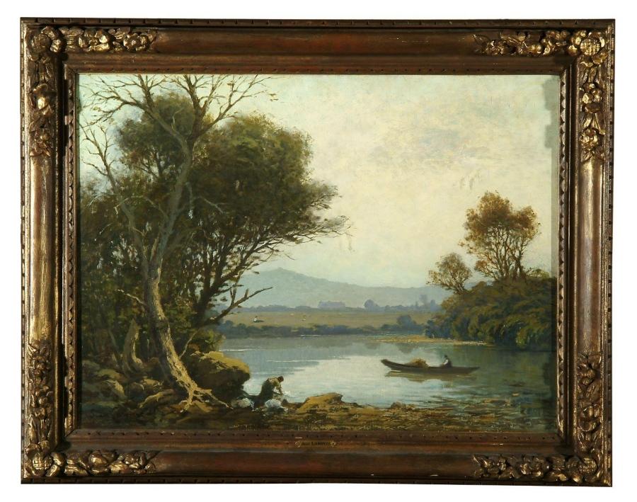 L'Arroux à Rozier, Jean Laronze, 1925 vers