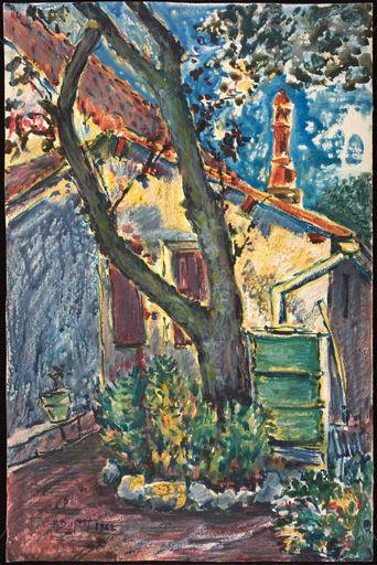 Le vieil arbre au fond du jardin_0