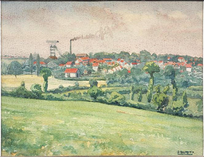 Puits de mine, environs de Rouvrat, Saône-et-Loire_0