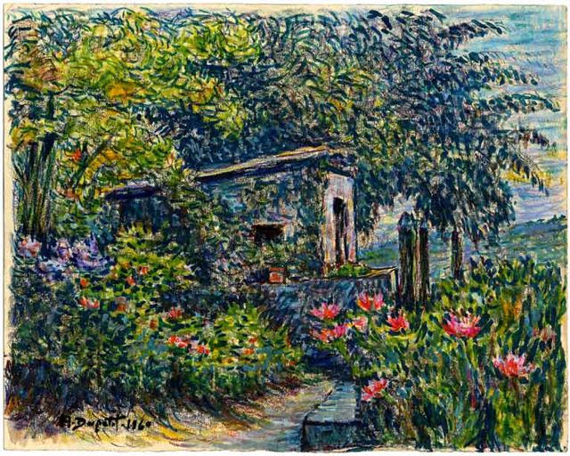 Charbonnier dans les fleurs_0