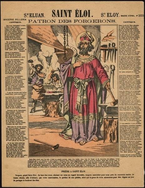 Saint Eloi patron des forgerons_0