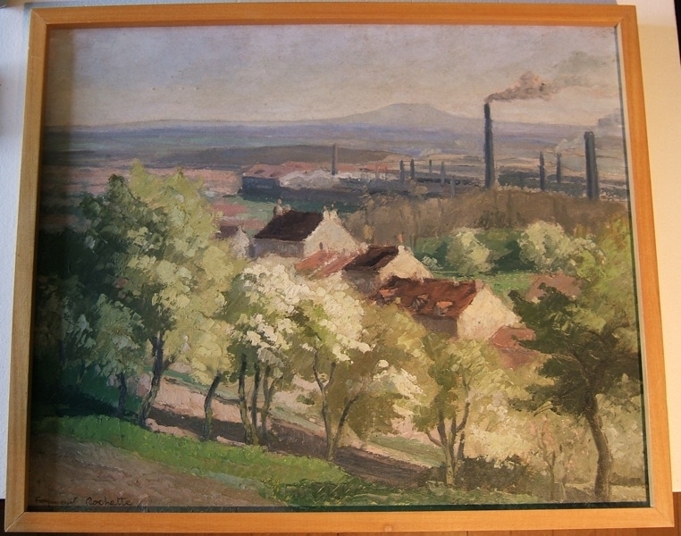 Printemps au Creusot (titre factice), Raymond Rochette, 1935