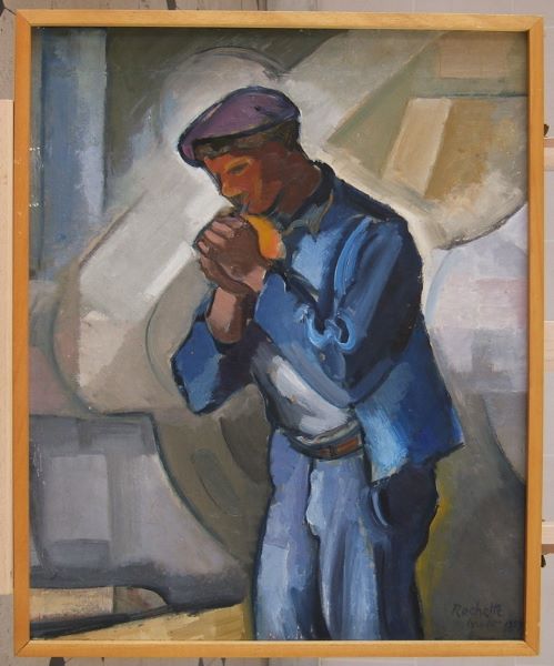 Le Fumeur, Raymond Rochette, 1953