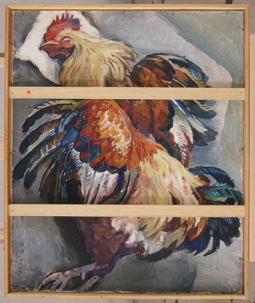 Coq (titre factice), Raymond Rochette, 1957