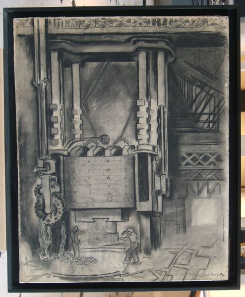 Presse (titre factice), Raymond Rochette, 1950