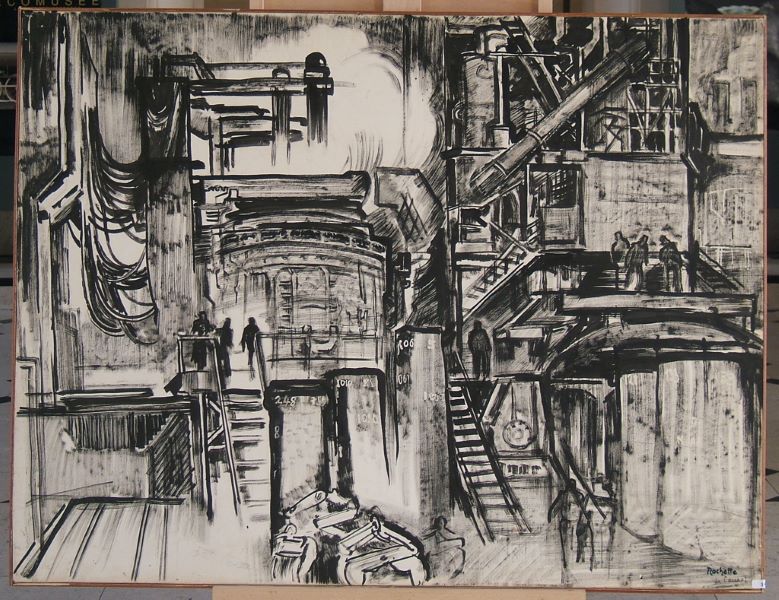 Aciéries, Raymond Rochette, 1972