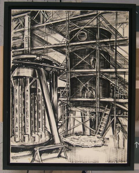 Framatome : chaudière nucléaire (titre factice), Raymond Rochette, 1977