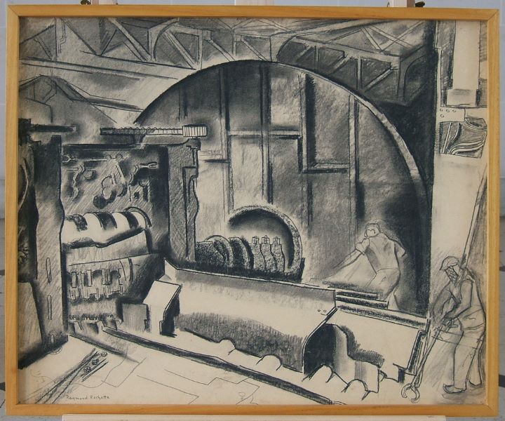 Laminoirs (titre factice), Raymond Rochette, 20e siècle