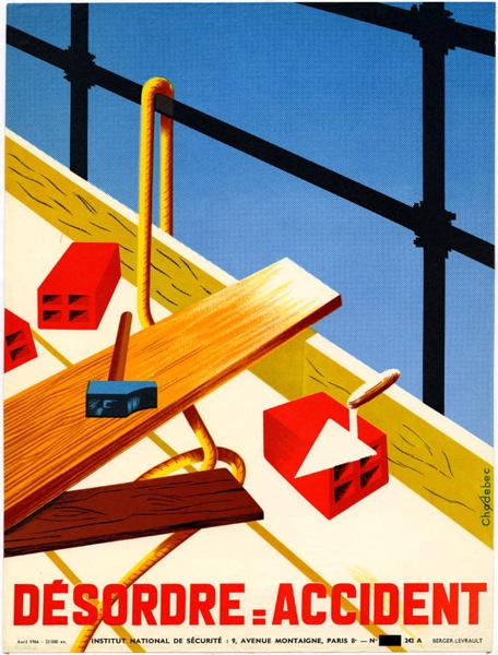 DÉSORDRE = ACCIDENT, Bernard (1942-. u2026) (dessinateur Chadebec, 1966