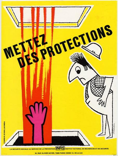 METTEZ DES PROTECTIONS, Bernard (1942-....) (dessinateur Chadebec, 1981 date du retirage