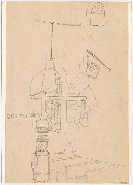 Eglise de Torcy ; le vieux poêle, Christian Segaud, 1965