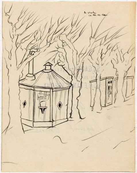 Le stade, Christian Segaud, 1972