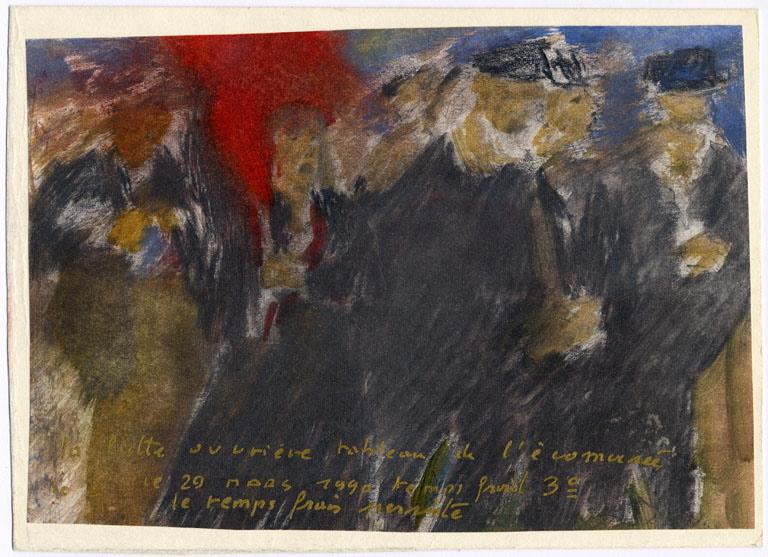 La lutte ouvrière, tableau de l'écomusée_1