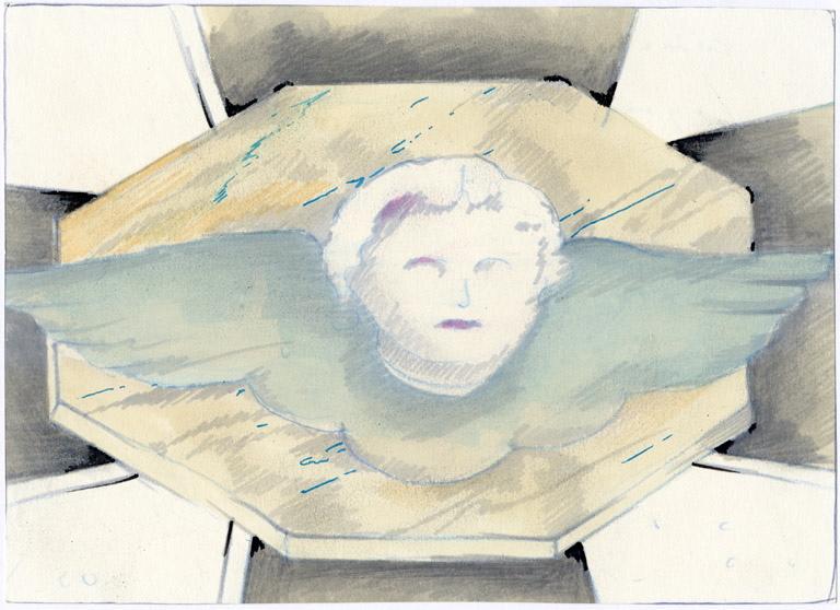 Cimetière, Christian Segaud, 4e quart 20e siècle