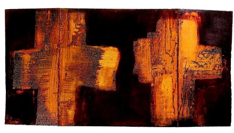 Peinture polyface, Cécile Marie, 2004
